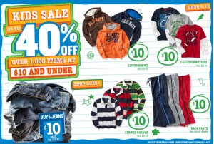 Old Navy: 30% off Code Today Only = $7 Kids’ Jeans!