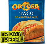 FREE Ortega Taco Seasoning After SavingStar Rebate!