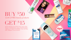 $15 P&G Beauty Rebate!