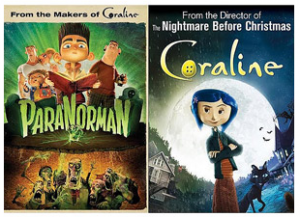 Paranorman and Coraline on DVD—$9.96 for BOTH!