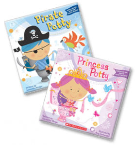 FREE Potty Paper back from Scholastic! (Pirate or Princess)