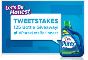 Sweepstakes Roundup: Purex Lets Be Honest Tweetstakes, TMobile Spin to Win + More