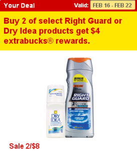 Right Guard Products as Low as $.50 Each at CVS