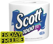 FREE Roll of Scott Toilet Tissue!