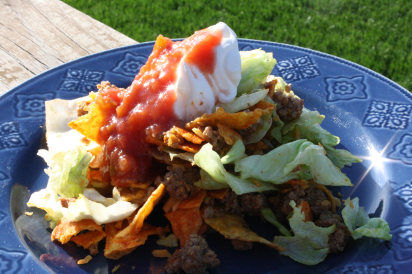 Quick and Easy Dinner Recipe: Walking Tacos