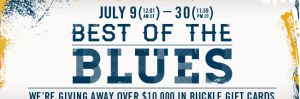 Sweepstakes Roundup: Best of the Blues Buckles & Jeep Wrangler Sweepstakes + More
