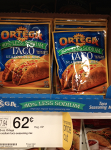 Target: Ortega Taco Seasonings for only 12 Cents!