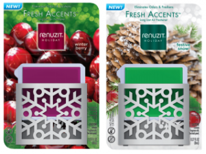 Get a FREE Renuzit Holiday Fresh Accents Air Freshener after Rebate