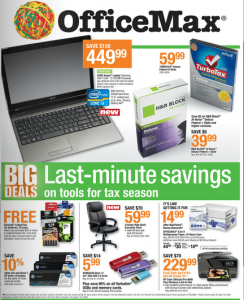 OfficeMax Deals for 04/01-04/07