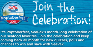 Sweepstakes Roundup: SeaPak + Chase Freedom Sweepstakes