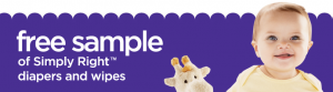 FREE Simply Right Diapers and Wipes Sample!