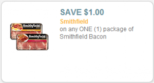 *HOT* $1/1 Smithfield Bacon Coupon!
