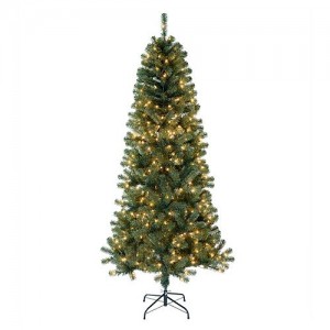 St. Nicholas Square 7-ft. Slim Noble Pine Pre-Lit Tree Just $47.49 After Stacked Codes and Kohl’s Cash!