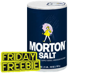 FREE Morton Salt After SavingStar Rebate!