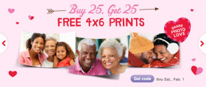 Buy 25 Prints, Get 25 FREE! (Walgreens Photo)