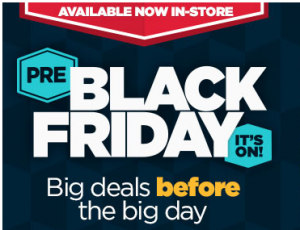 Pre-Black Friday Sale LIVE NOW: Target, Staples, Walmart, Toys R Us,