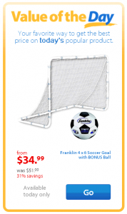 Franklin 4 x 6 Soccer Goal with BONUS Ball Just $34.99 | Was $51!