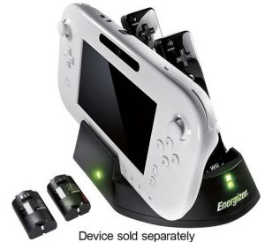 Energizer Wii U Charging System – $11.99 + Free Store Pickup!