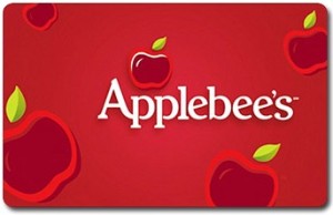 We are giving away a $40 Applebee’s Gift Card today!