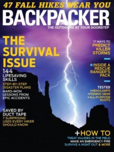Backpacker Magazine Just $4.50/ for 1-year Subscription