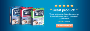 Free Breathe Right Nasal Strip Sample!