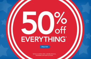 Carters 50% Off Everything Plus 25% Off Orders of $50 or More! (Last Day!)