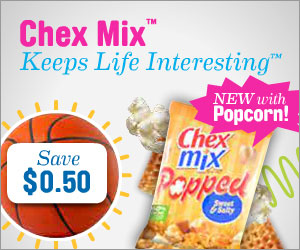 $.50 Chex Mix Coupon – Just $1 at Weis and Giant!