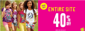 The Children’s Place – 40% Off the Entire Site!