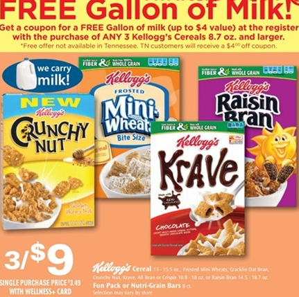 New Kellogg’s Cereal Printable Coupons + Rite Aid Deal Starting 6/9