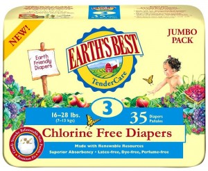 Babies R Us: Earth’s Best Diapers for $3.50 per pack (1/6 ONLY)