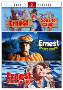 Ernest Triple Feature – $4.78 With Free Store Pickup (Ernest Goes To Camp, Ernest Scared Stupid, and Ernest Goes To Jail)