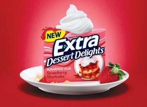 Free Pack of Extra Dessert Delights Gum