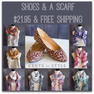 Scarf and Shoes – $21.95 Shipped! (Cents of Style Fashion Friday)