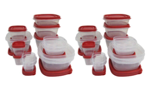 56-Piece Food Storage Container Set – $20 With FREE Store Pickup!