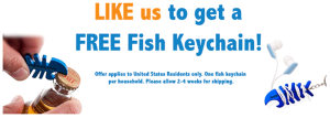 FREE Fish Keychain Bottle Opener!