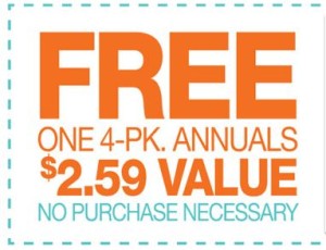 FREE 4 Pack Annuals From Shopko With New Coupon!