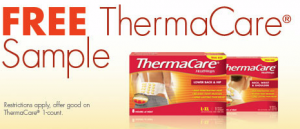 Free ThermaCare Sample