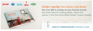 “Gather Together” Coupon Booklet with over $35 in Savings!