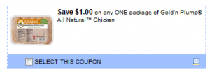Printable Coupons: Gold N Plump, Perdue, Special K + More