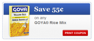 New Goya Product Coupons