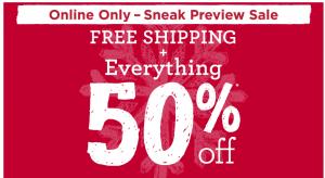 Gymboree Online Preview Sale | 50% Off Everything + FREE Shipping!