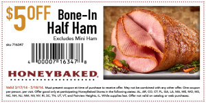 HoneyBaked Ham Coupons – Save Up to $5!