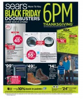 Sears Black Friday Ad 2014!