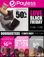 Payless Shoesource Black Friday Ad 2014!
