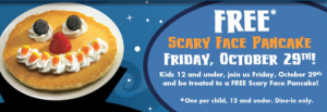 Restaurant Deals: Kids Eat Free for Halloween Round-Up