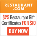 70% Off Restaurant.com Gift Certificates Through 5/24