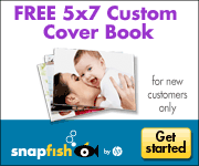 Snapfish: 50% off Photobooks and Free Shipping