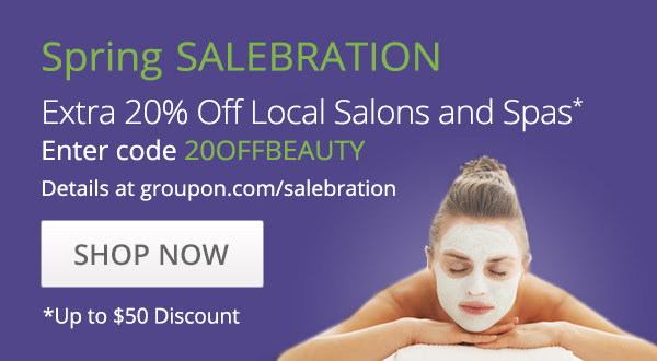 Pamper Yourself With 20% Off Groupon Local Spa and Salon Deals