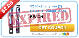 Printable Coupons: Reach, Listerine, McCormick, Brawny Paper towels and more