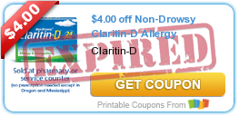 High Value Claritin Printable Coupons